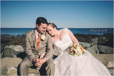 Coastal Wedding Flowers Photography by KLC