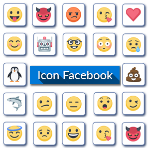 Tổng hợp biểu tượng cảm xúc và icon Facebook chat icon facebook