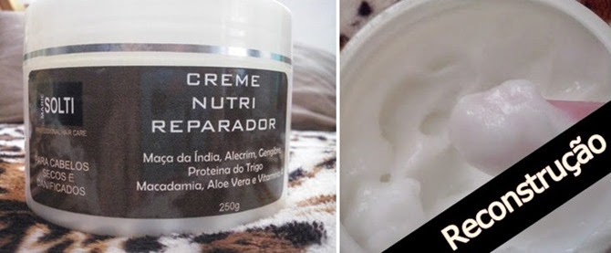 Resenha Creme Nutri Reparador Marie Solti Nutri Reparador Marie Solti