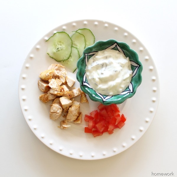 Chicken Pita & Greek Yogurt Sauce via homework (13)