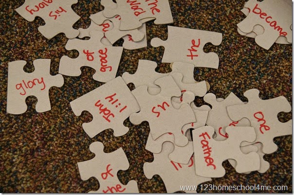 Bible Verse - Puzzle Review Game Bible Verse - Puzzle Review Game