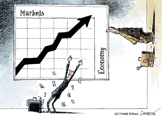 Корреляция рынка и экономики такая корреляция