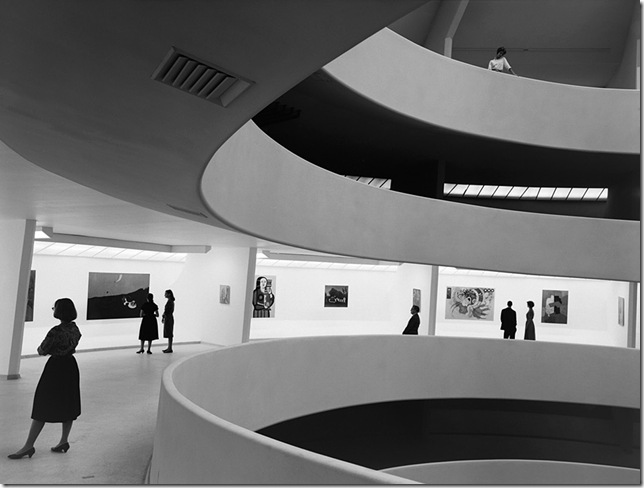 Ezra Stoller_Guggenheim Museum, Frank Lloyd Wright, New York, NY, 1959