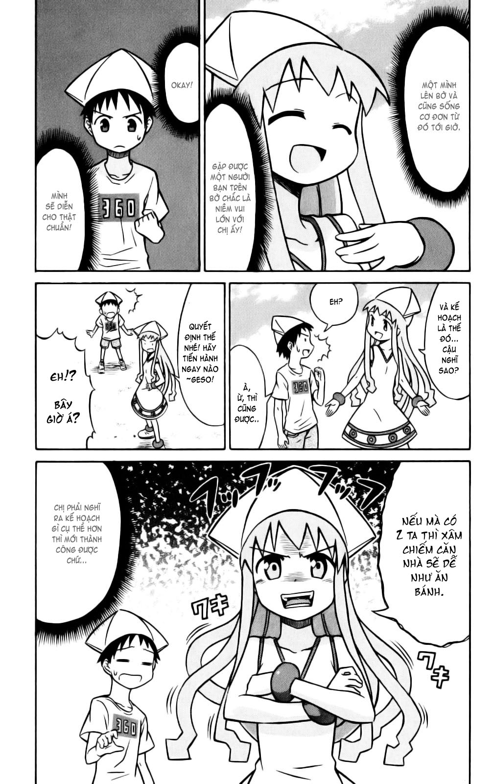 Shinryaku! Ika Musume Chap 17 - Truyen.Chap.VN