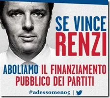 La campagna pubblicitaria di Matteo Renzi
