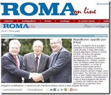 L'edizione online de "Il Roma"