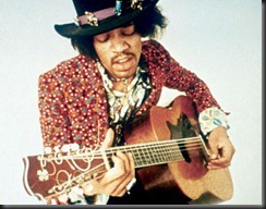 Jimi Hendrix guitarra acustica
