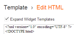 Expand Widget Templates