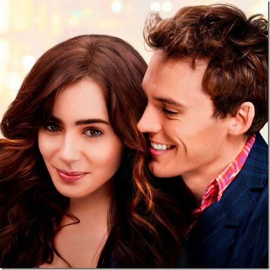 lily collins and sam claflin in LOVE, ROSIE