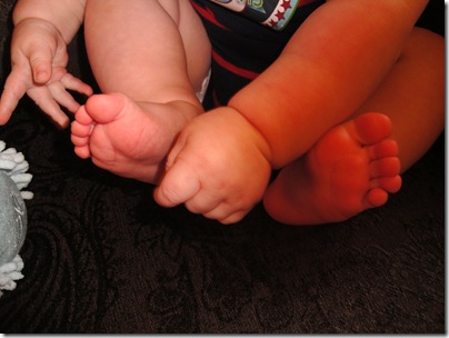 6.  Baby hands and feet