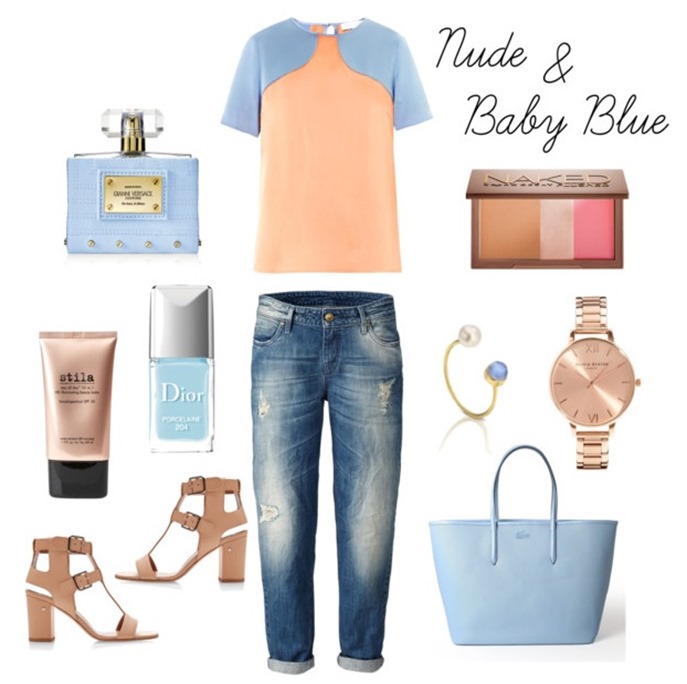 nude y baby blue
