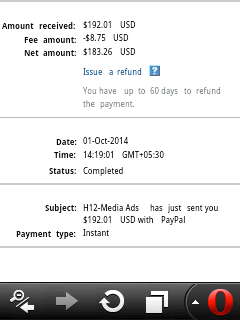 h12media payment proof
