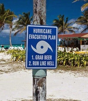 hurricane sign