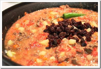 Beef picadillo chiles rellenos Beef picadillo chiles rellenos