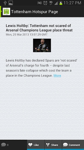 【免費運動App】Tottenham Hotspur Page-APP點子