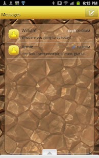 How to mod GO SMS - Golden Nuggets 1.1 unlimited apk for bluestacks