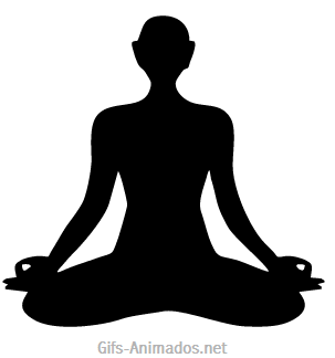 pessoa meditando e levitando