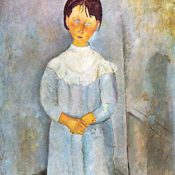 Modigliani, Girl in light blue dress.jpg
