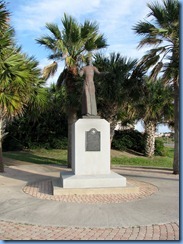 7156 Texas, South Padre Island -  Padre J. Nicolas Balli statue
