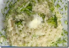 Risotto al blue stilton con broccoli