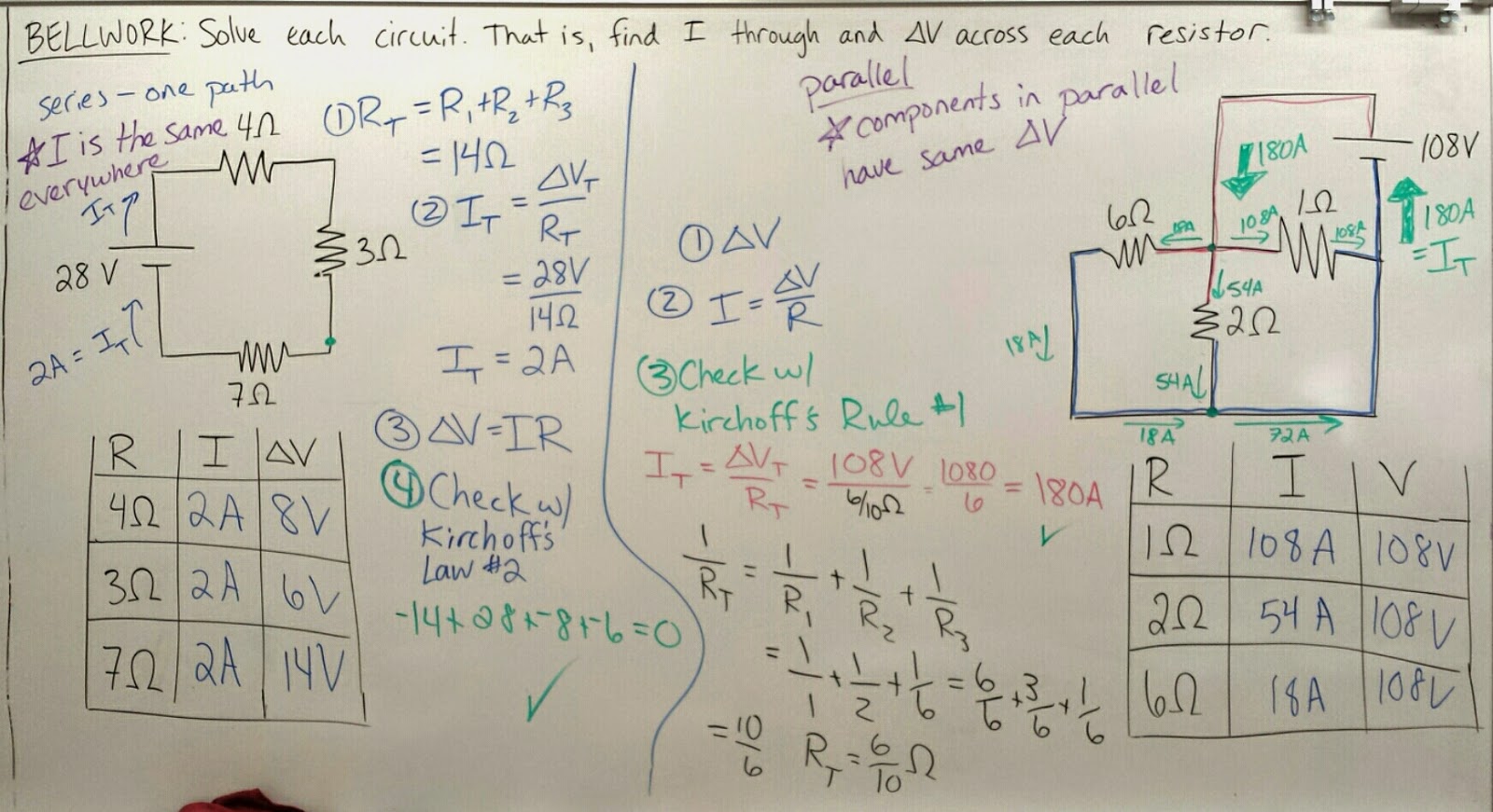 Volkening s Physics Classes Series And Parallel Circuits
