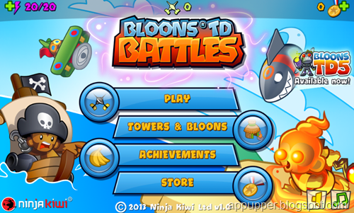 Free Download Bloons TD Battles All Version Android Game (APK)