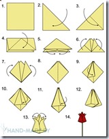 tulipan origami 2