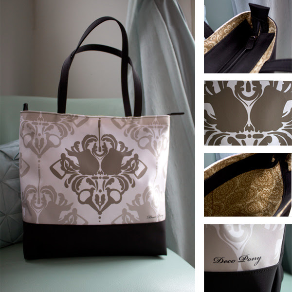 Deco Pony Equestrian Culture Custom Tote