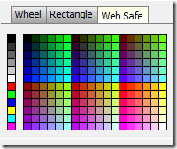 The web safe palette