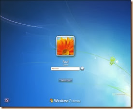 Windows 7 Sign on Screen