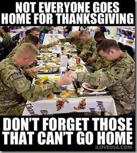 not everyone goes home for thanksgiving