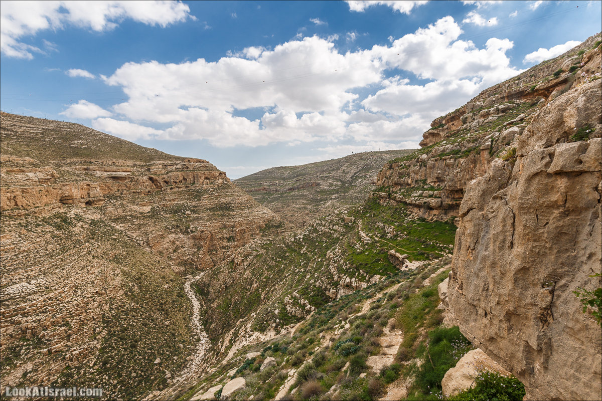 LookAtIsrael.com - Ущелья Харитона и Суккийская лавра в ущелье Ткоа | Wadi Tekoa and Hariton Cave | נחל תקוע מערת חריטון