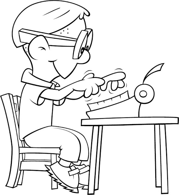NIÑOS Y COLEGIO DIBUJOS PARA COLOREAR