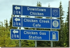 That way to Chicken, AK