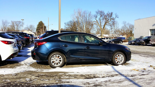 Eich Motors Car Lot (Cell photo by Trisha)