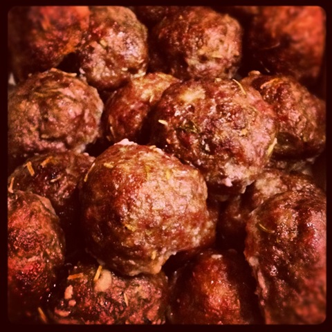 #136 - baked baby beef meatballs