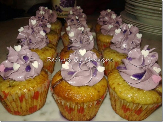 Cupcakes De Violete Cu Ciocolata