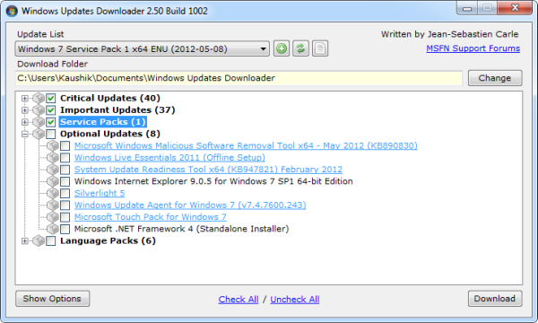 windows-updates-downloader