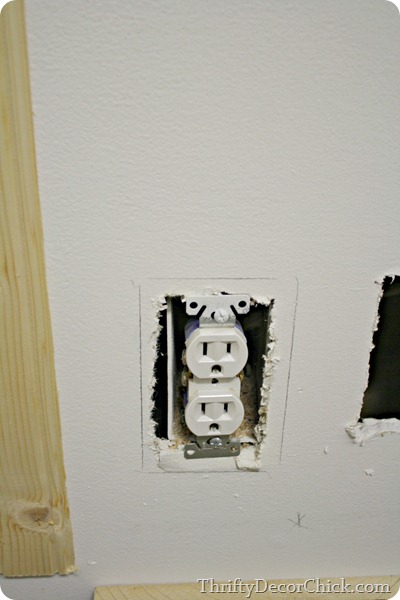 cutting beadboard around outlets