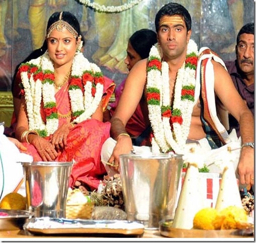 INDIAN CRICKETER ASHWIN WEDDING STILLS movie photos
