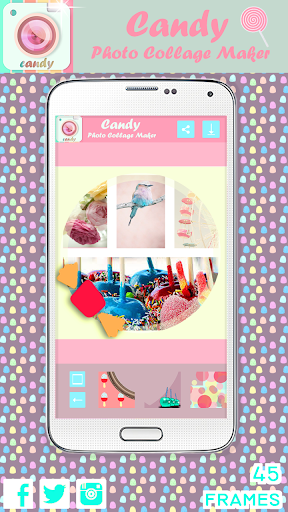 Candy Photo Collage Maker