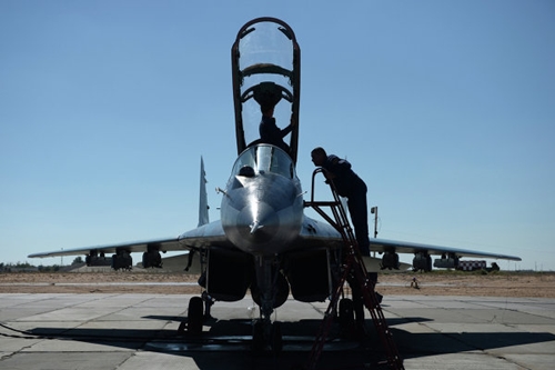 Несколько фотографий с учений ПВО "Боевое содружество-2013"