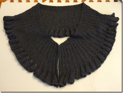 Morning Bells Shawl Complete