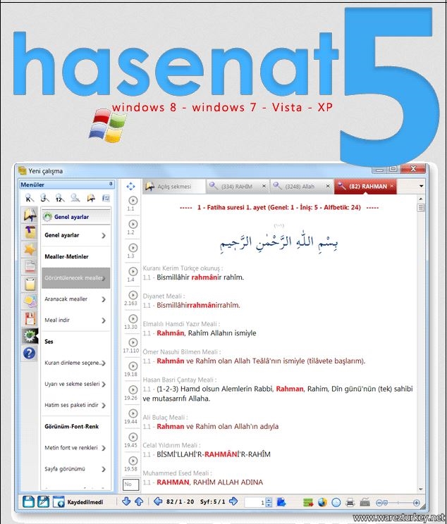 Hasenat 5 - Türkçe