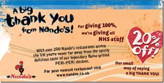 Nandos Vouchers 2011 and 2012-Nandos Black Card Vouchers