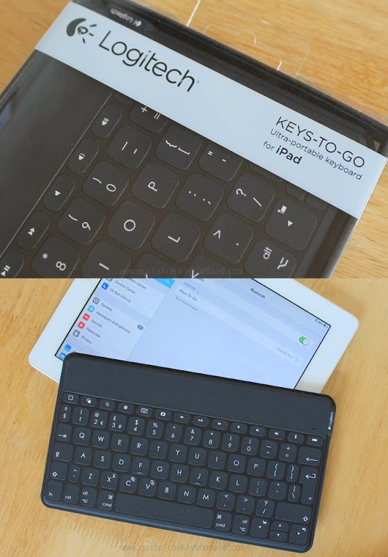 Review: Logitech Keys-to-Go Bluetooth keyboard for iPad