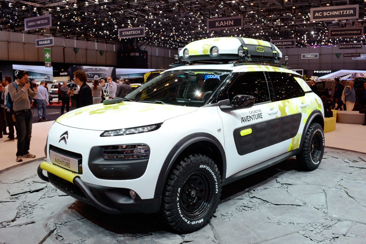 2015 Citroen C4 Cactus Cenevre Otomobil Fuarı'nda görücüye ...