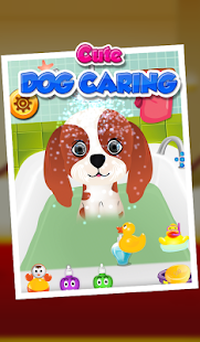 Cute Dog Caring 4 Screen 2
