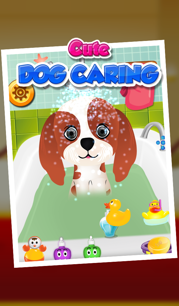 Cute Dog Caring 4 Screen 2