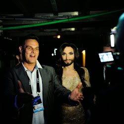 Conchita Wurst - photo : eurovision.tv autriche 22.jpg
